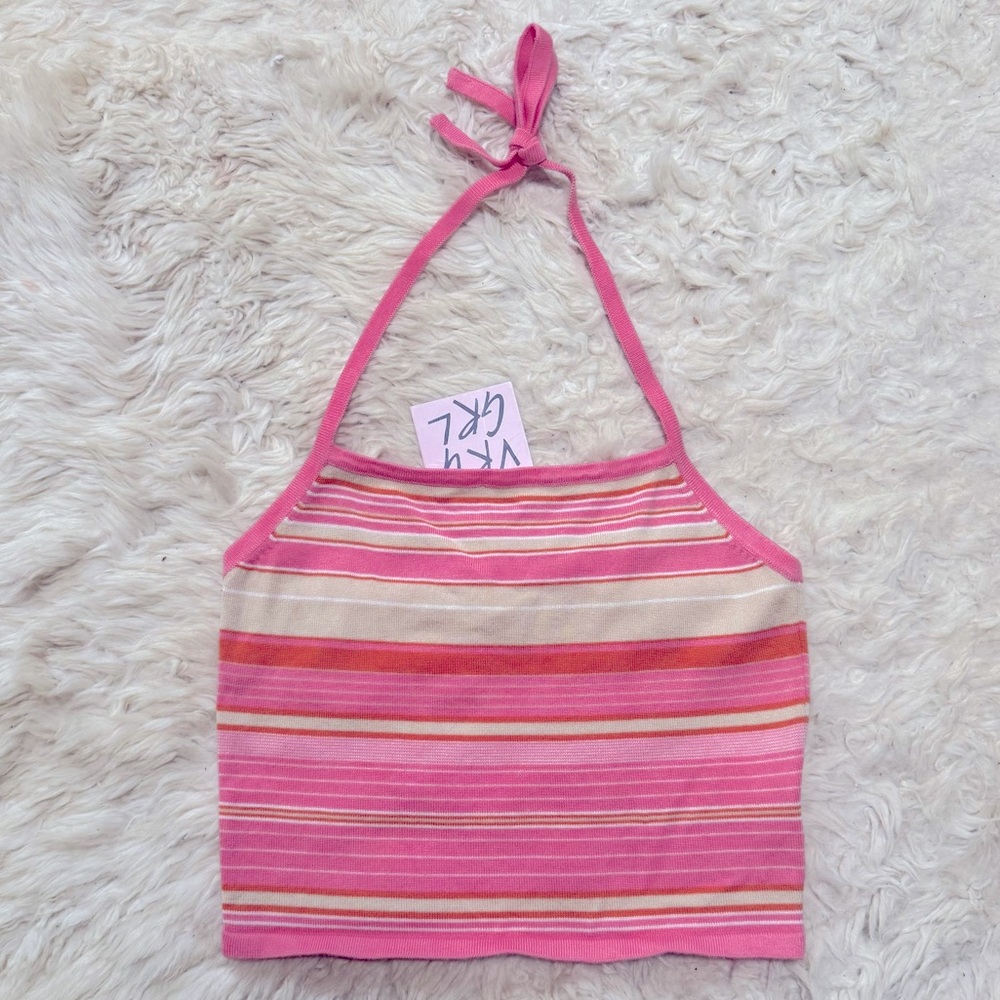 NWT 🏷️ 🌺 VRG GRL knit halter top